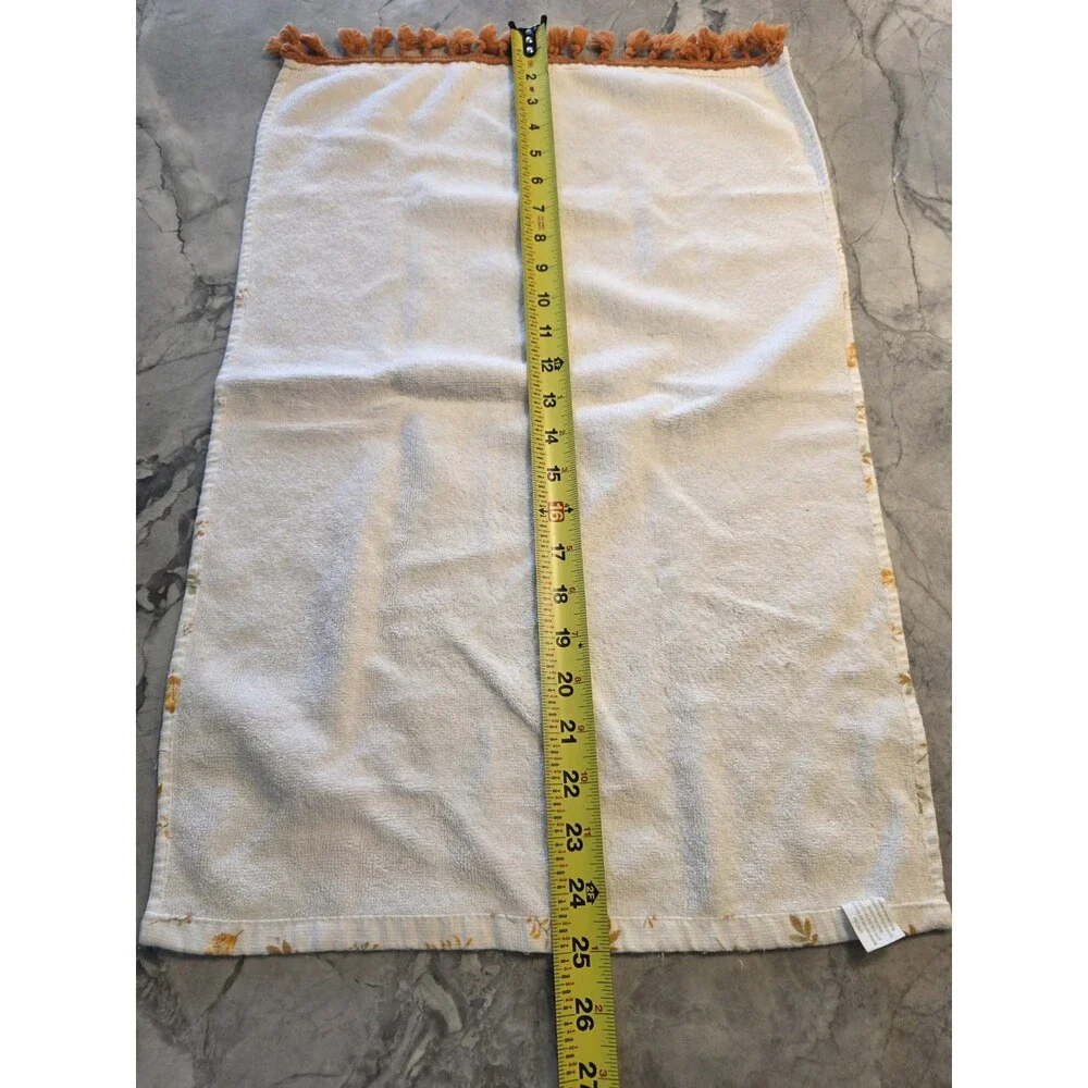​Jo-Ann Stores Fall Hedgehog Kitchen Hand Towel Autumn Leaf Tassel Fringe 2019